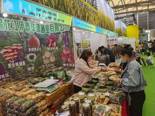 我市绿色森林食品亮相上海中食展